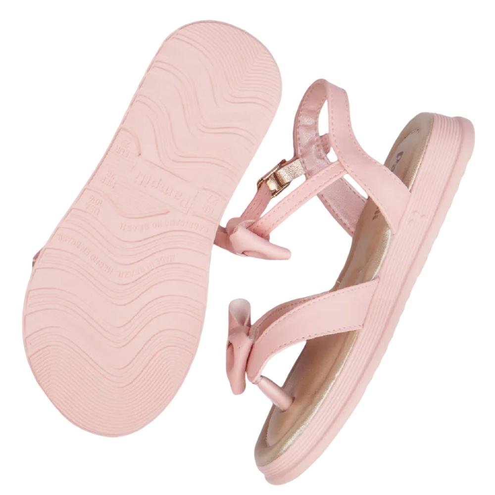 SANDALIA PAMPILI SAND FLOWER LAÇO REF 702064000 FEMININO Rosa 4