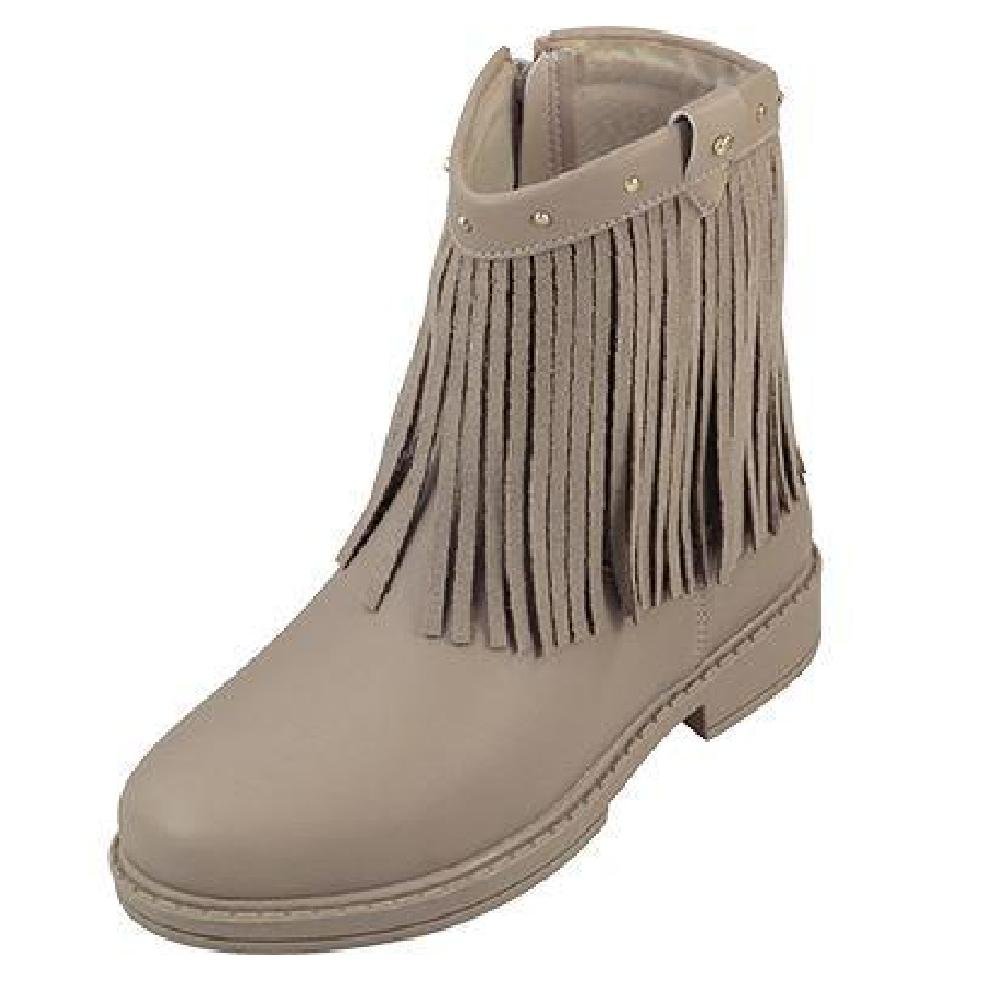 BOTA PAMPILI SAFIRA WESTERN FRANJA REF 279133000 MENINA Bege 4