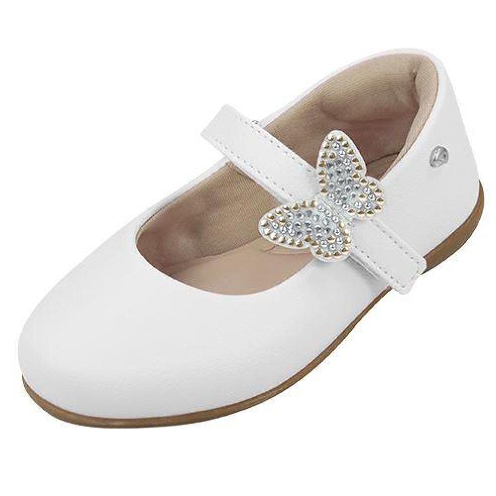 SAPATILHA PAMPILI BAILARINA REF 188724000 MENINA Branco 2