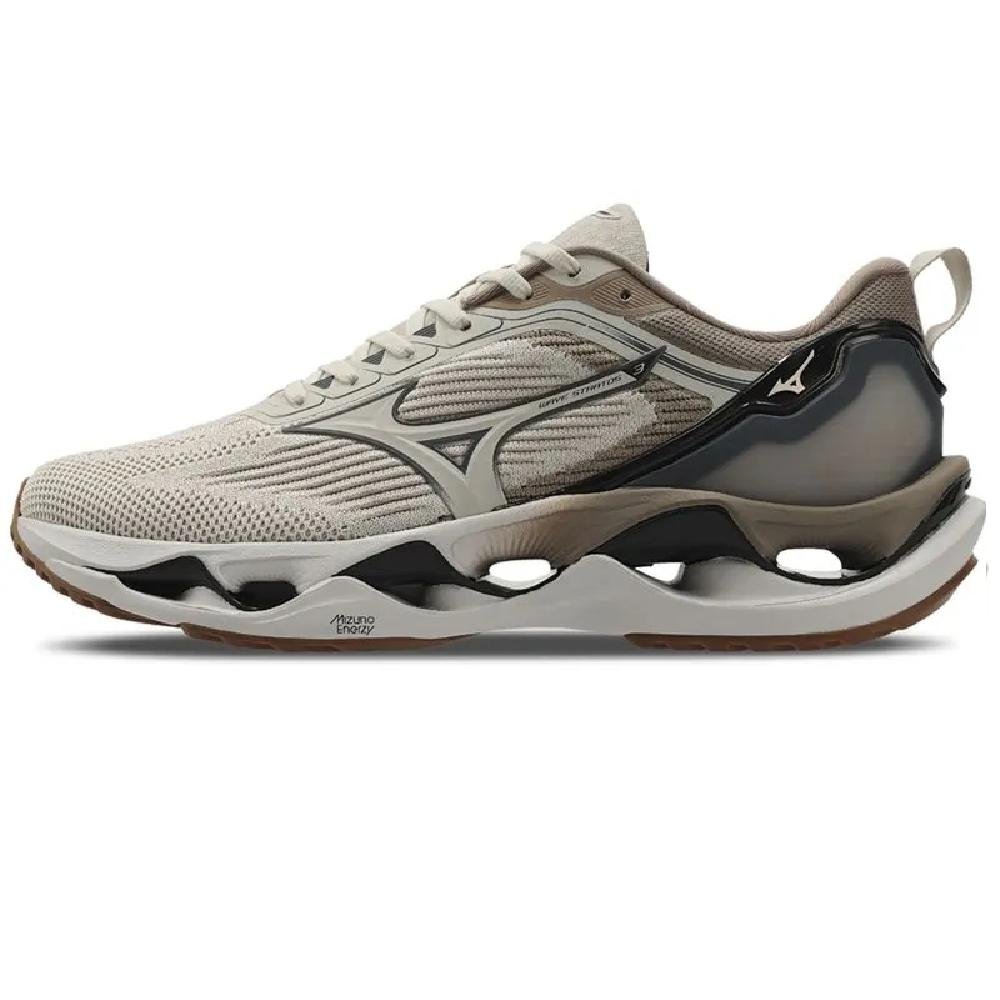 TENIS MIZUNO WAVE STRATOS 3 MASCULINO Bege 2