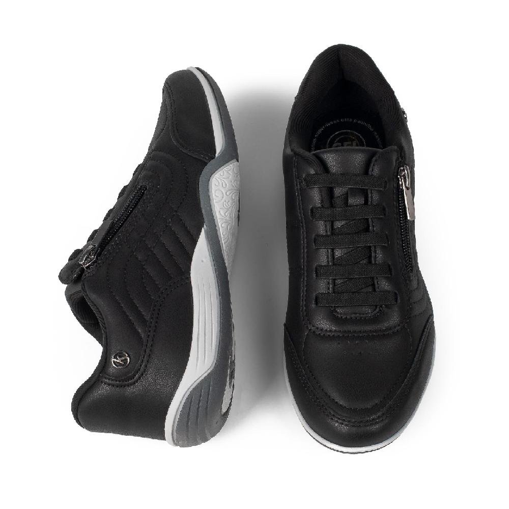 TENIS KOLOSH ALMERIA CALCE FÁCIL REF C3696 FEMININO Preto 5