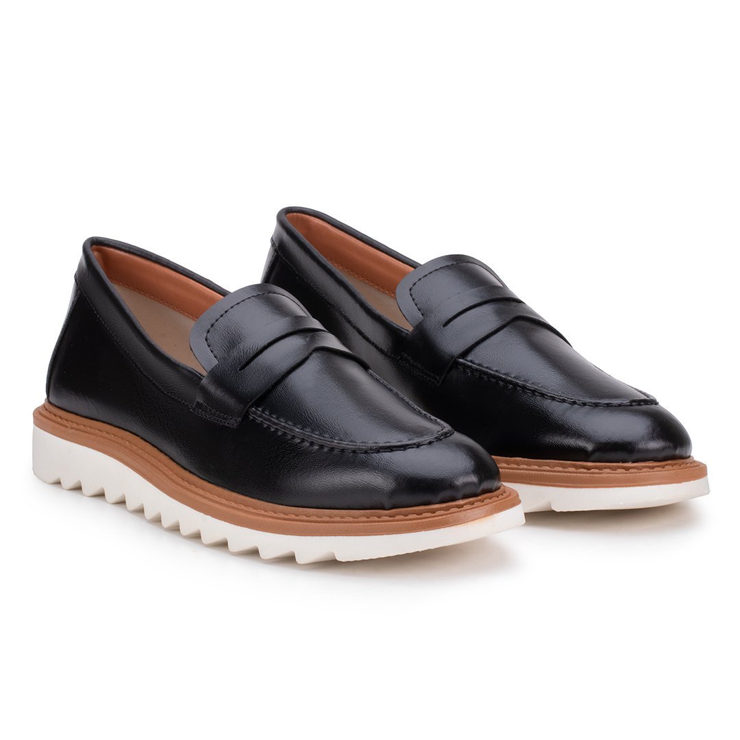 Mocassim Loafer Masculino GuGi (5400-GG) Preto 4