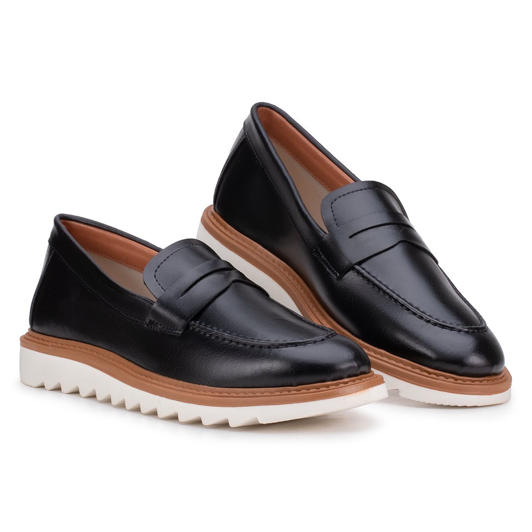 Mocassim Loafer Masculino GuGi (5400-GG) Preto 5