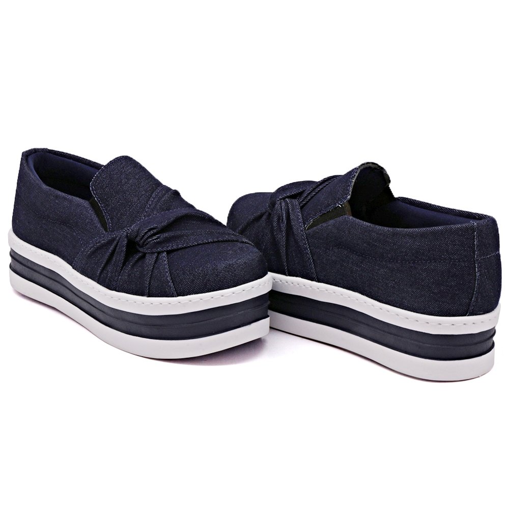 Slip On Dk Use Shoes TENIS SLIP ON Feminino 4502 Azul 2