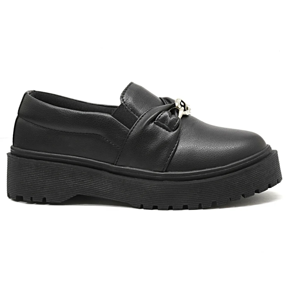 Slip On Dk Use Shoes FEMININO Feminino 4502 Preto 3