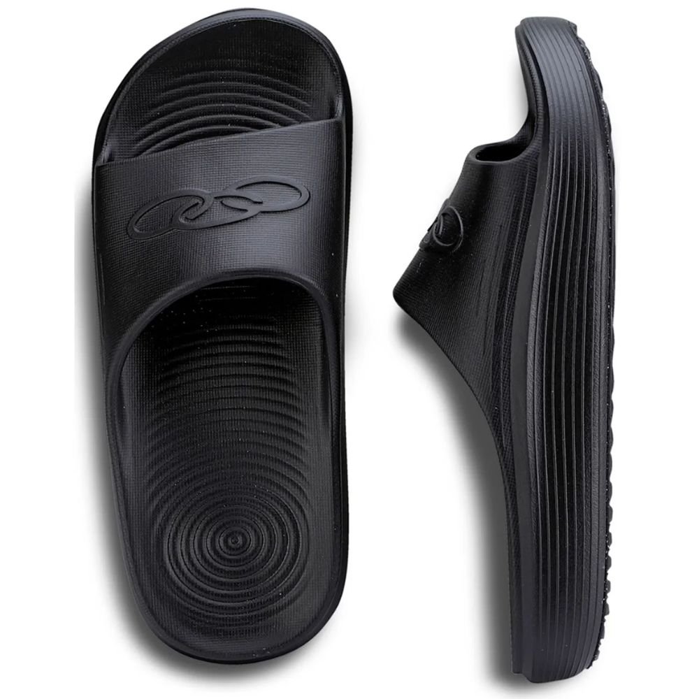 Chinelo Olympikus slide sereno Preto Preto 3