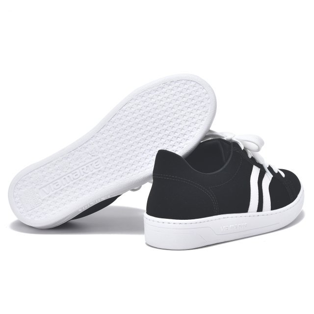 tenis via marte nobuck preto Preto 2