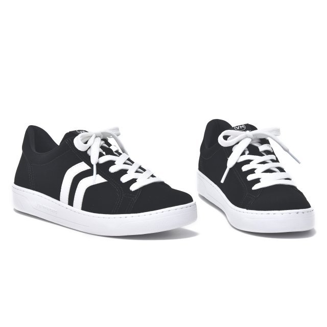 tenis via marte nobuck preto Preto 3