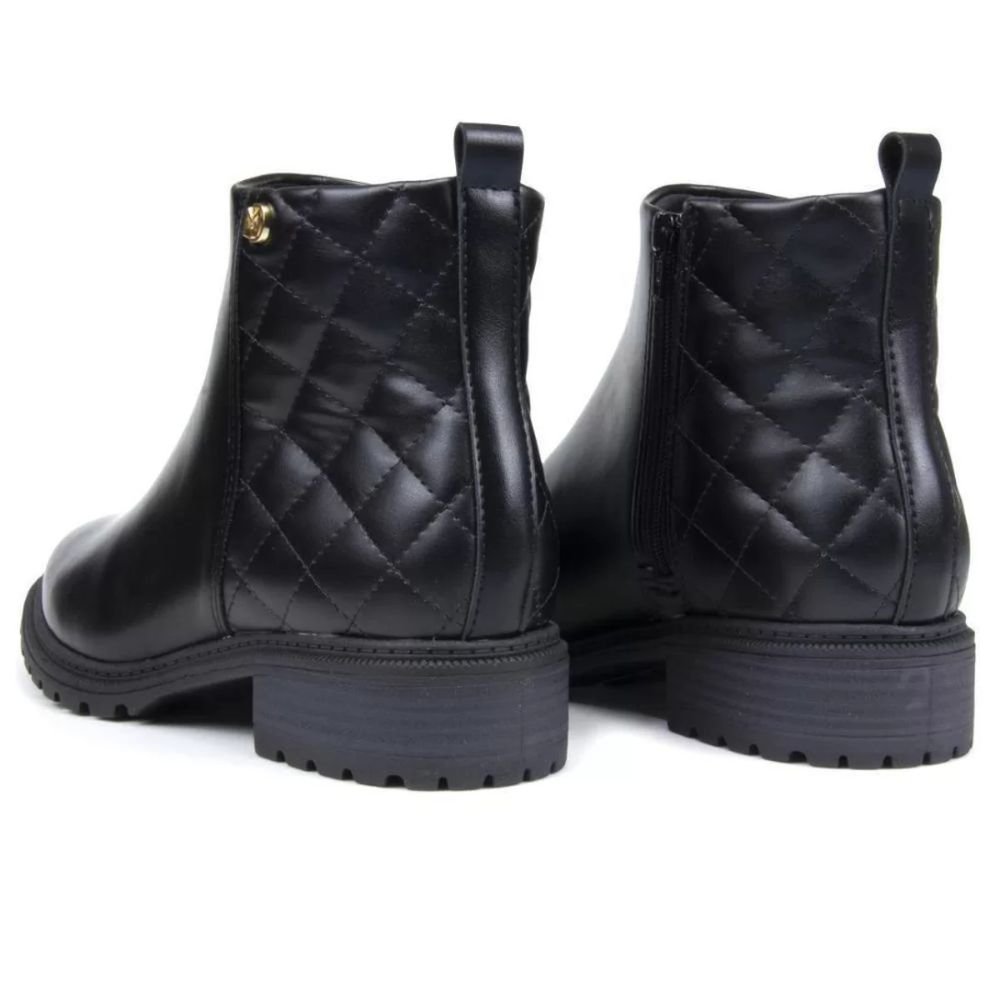 Bota Modare Ultraconforto micro perfuros cano baixo Preto 3