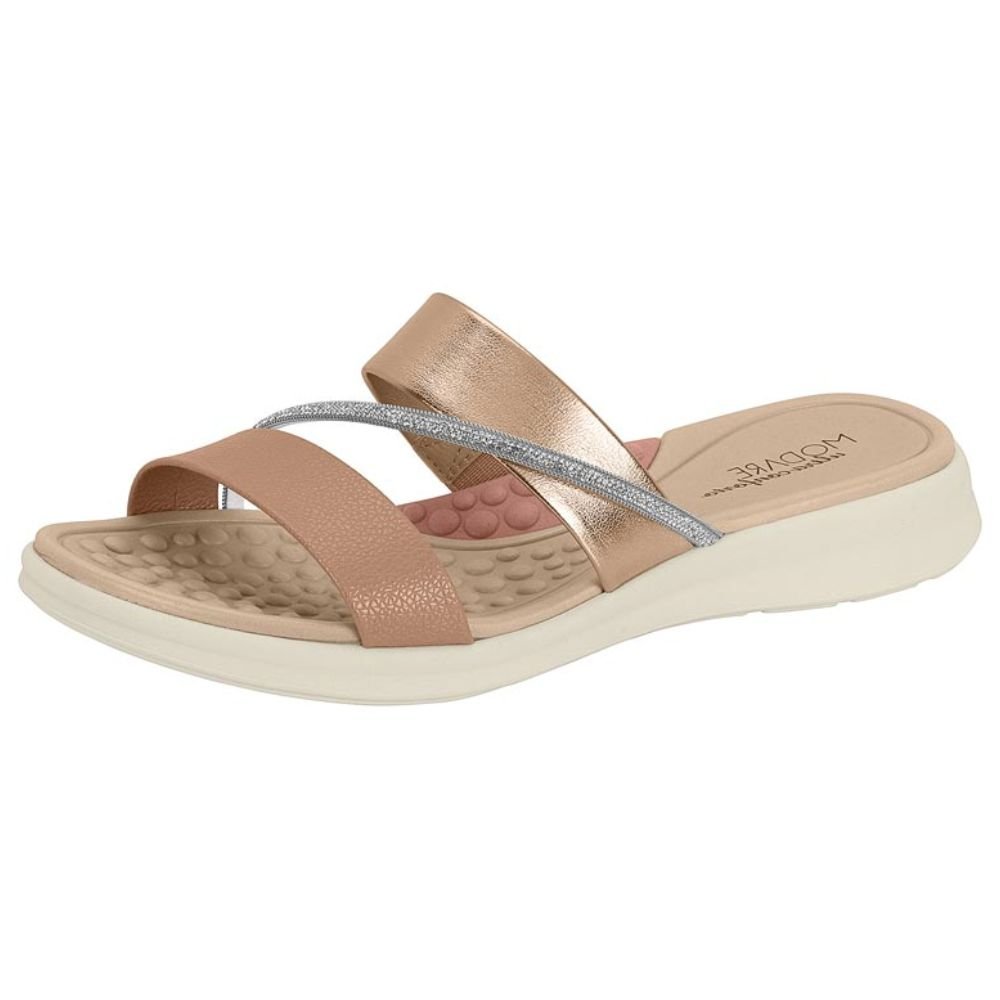 Chinelo Ortopédico Esporão Modare Ultraconforto Nude 2