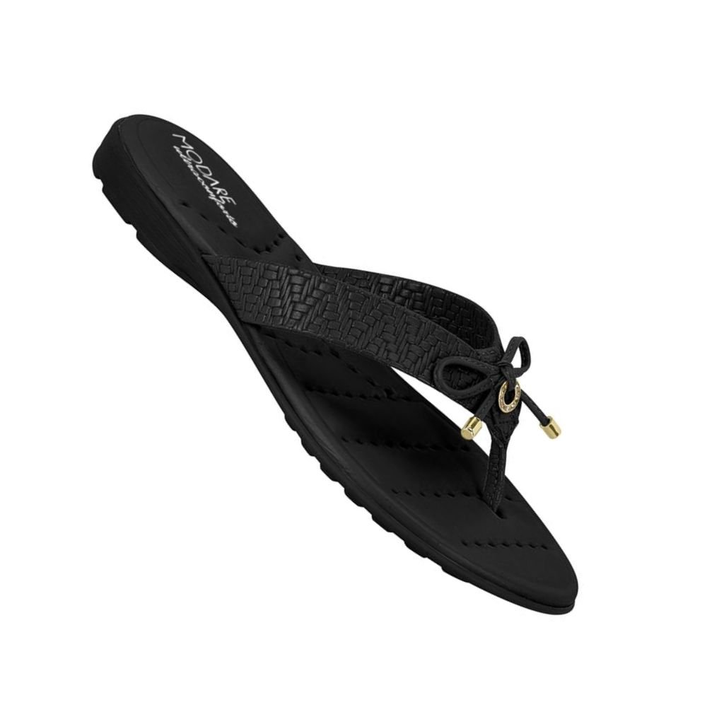 Chinelo Rasteira Modare Ultraconforto Preto 2