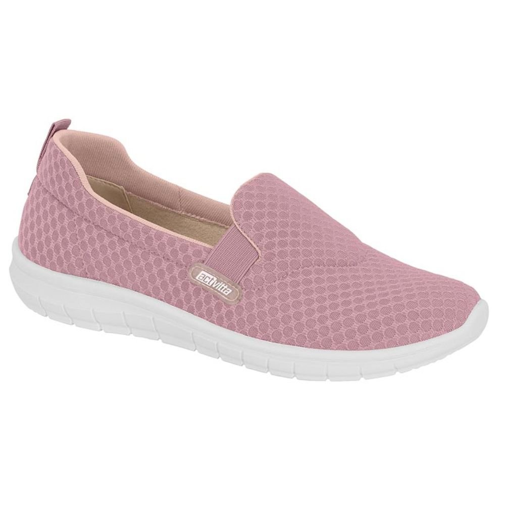 Tênis Feminino Activitta Calce Facil Rosa 1