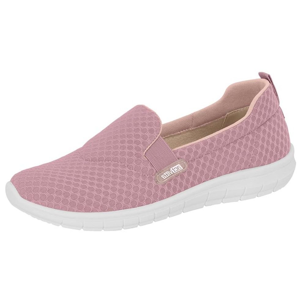 Tênis Feminino Activitta Calce Facil Rosa 2