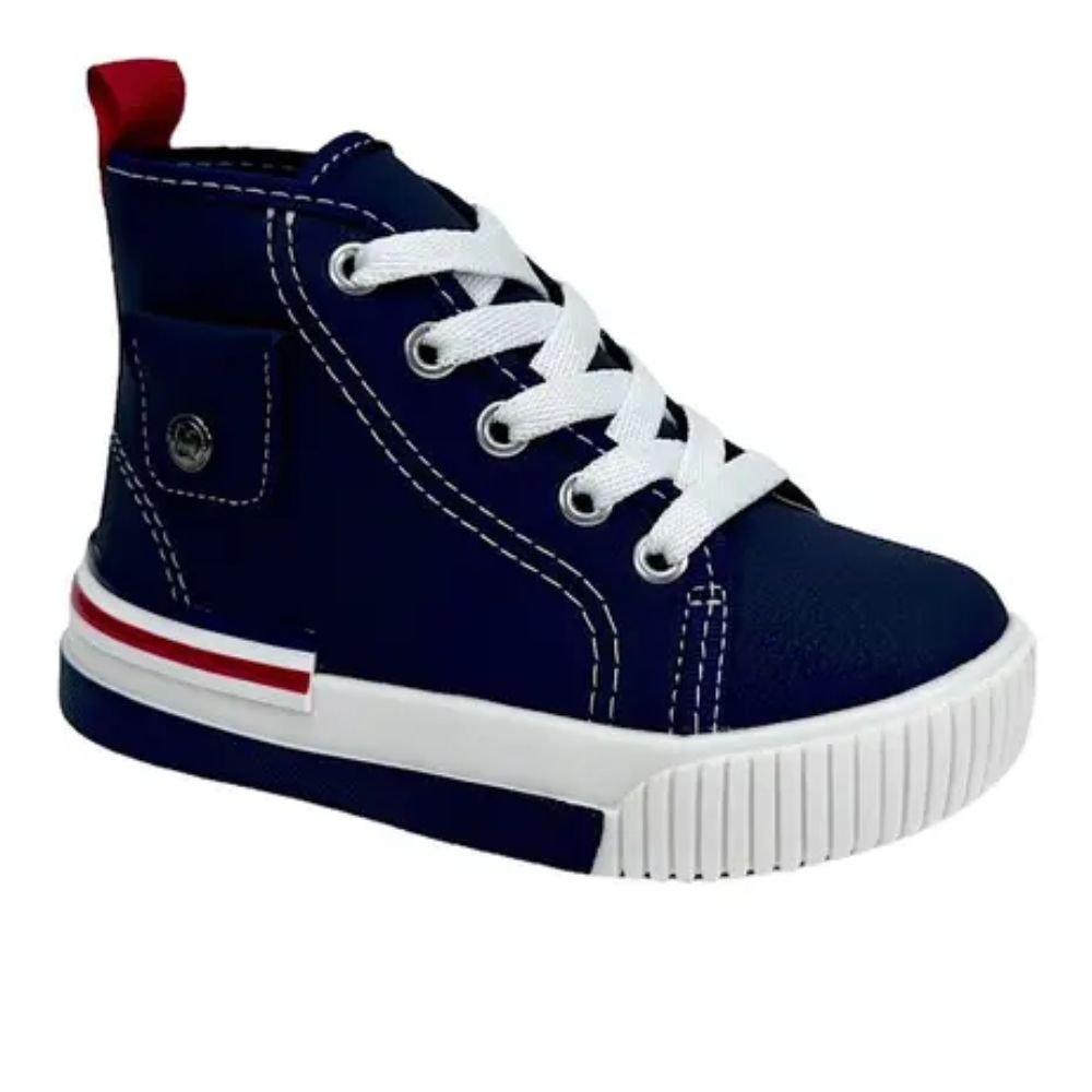 Tênis Molekinho Star Cano Alto Marinho