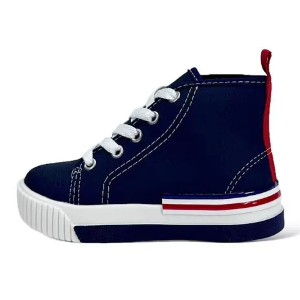 Tênis Molekinho Star Cano Alto Marinho Azul 2