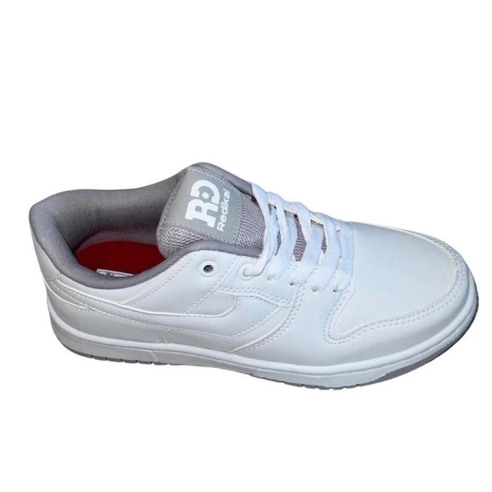 Tênis Casual Redikal Sk8 Bege Branco 4
