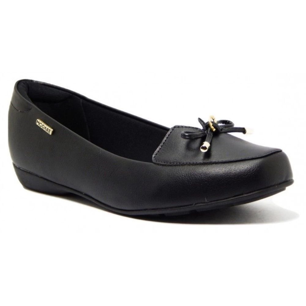 Sapatilha Modare Mocassim Ultraconforto Preto 2