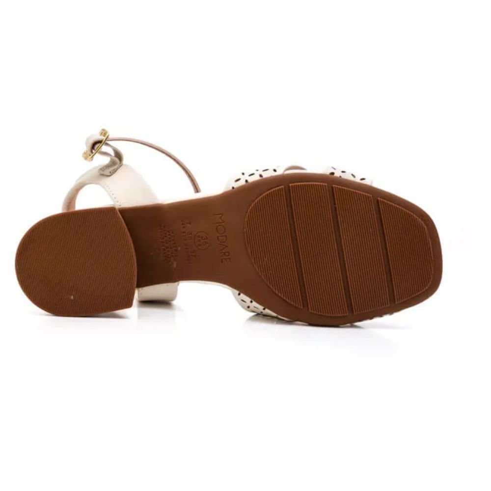 Sandália Modare Ultra Conforto Feminino Branco 4