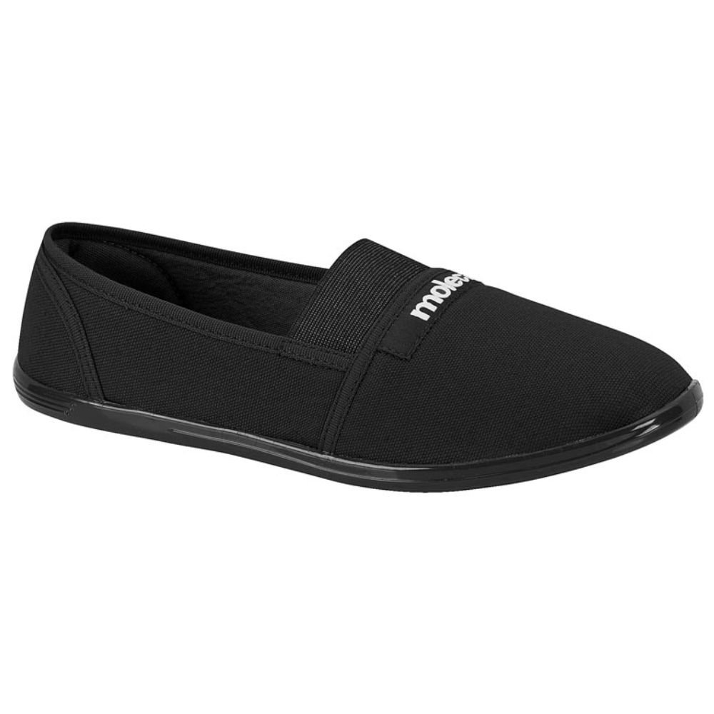 Sapatilha Moleca Feminina Elastico e Pano Brim Sider