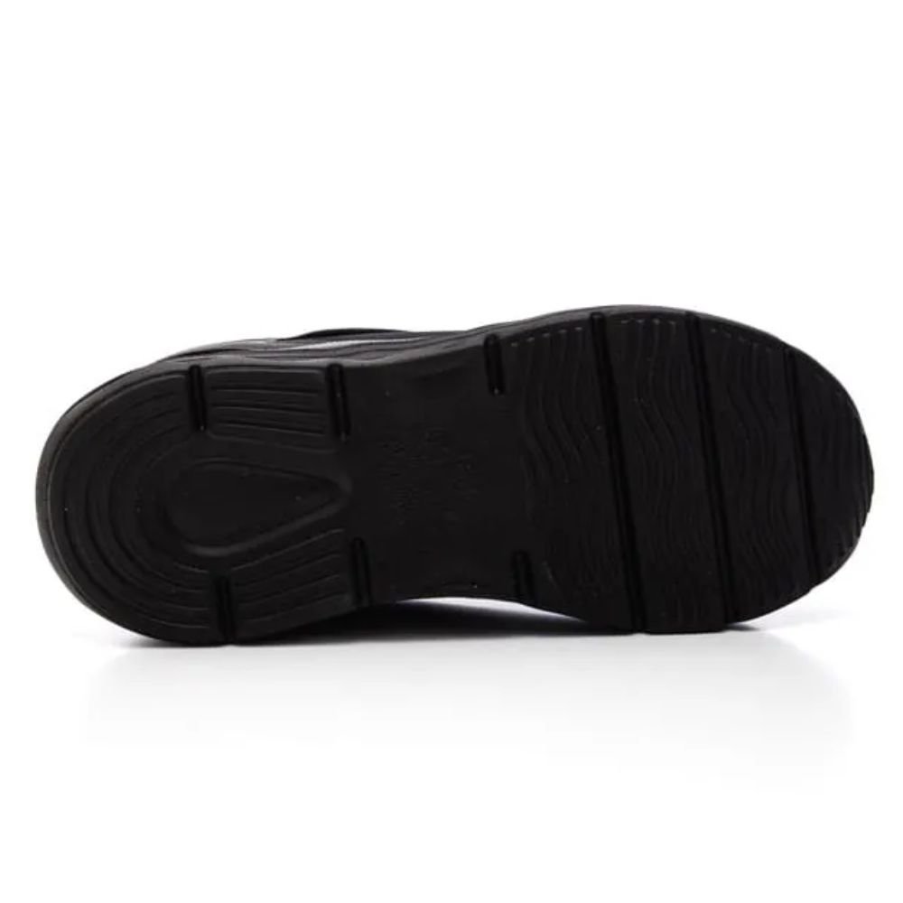 Tênis Molekinho Casual Juvenil Menino Com Cadarço Preto 4