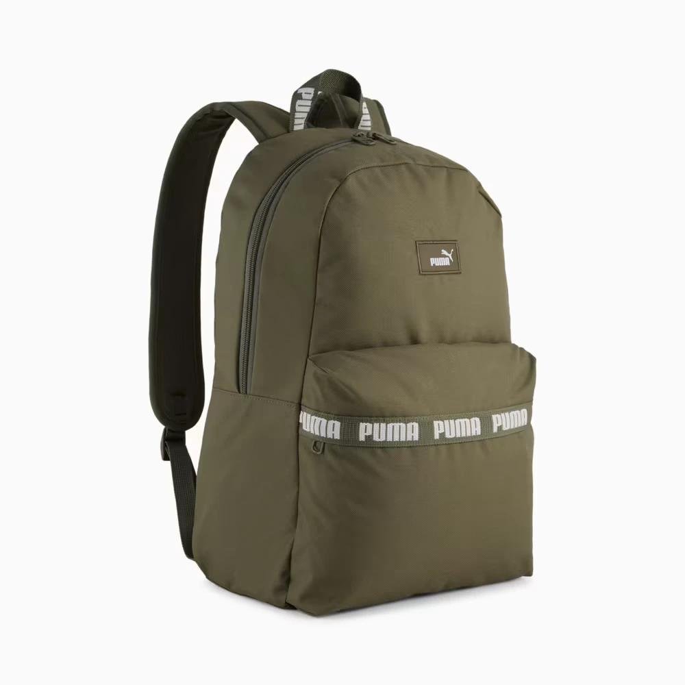Mochila Puma Phase Tape Premium Verde 1