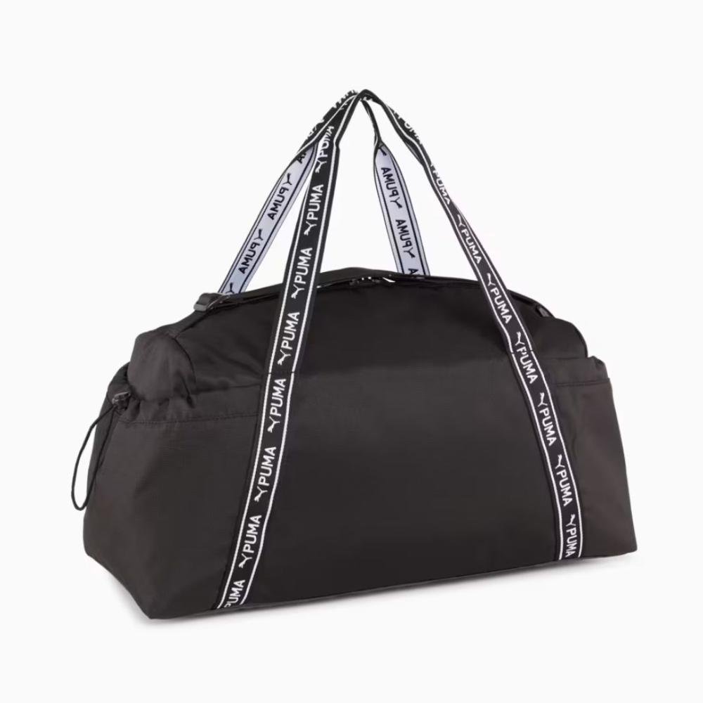 Bolsa Mala Média Puma Logo Sport Bag Preto 2