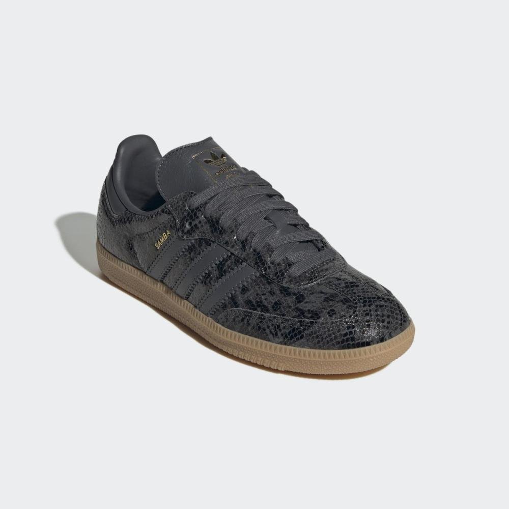 Tênis Adidas Originals Samba Og Snake Skin Pack Chumbo 6