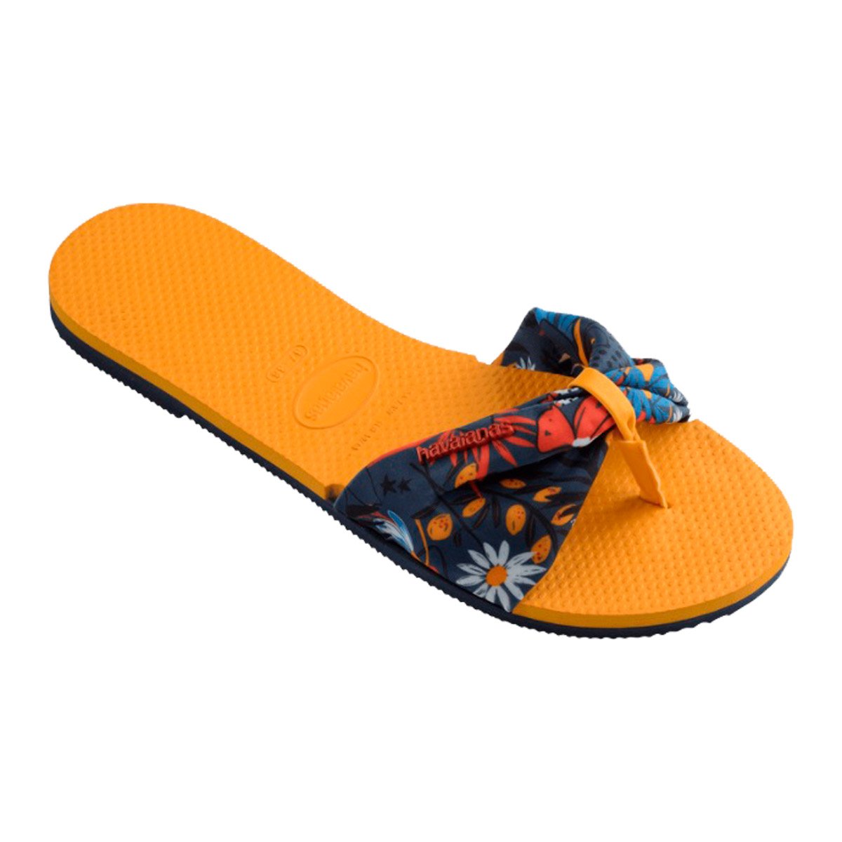 Chinelo Rasteira Feminino Havaianas You St Tropez Laranja