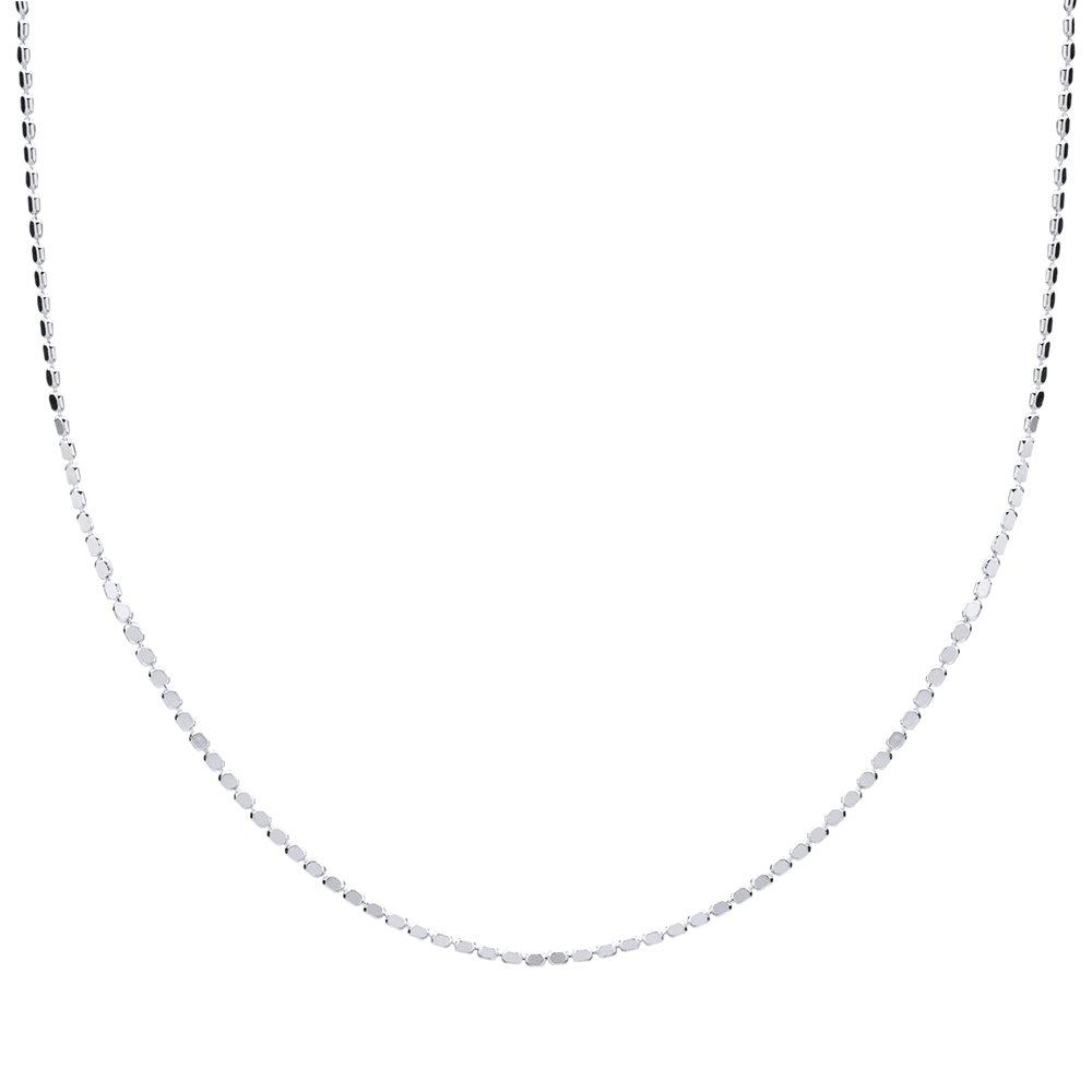 CHOKER PRATA LEVE BOLINHAS ACHATADAS Prata 1