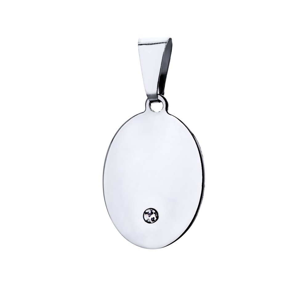 PINGENTE AÇO OVAL