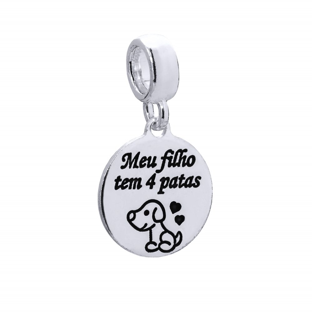BERLOQUE PRATA ART COLECTION MEU FILHO TEM 4 PATAS Prata 1