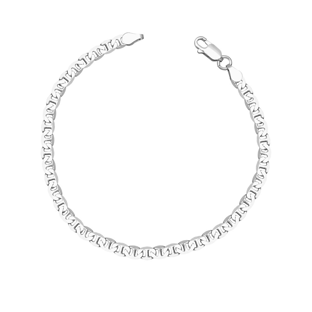 Pulseira Prata Masculina Marina