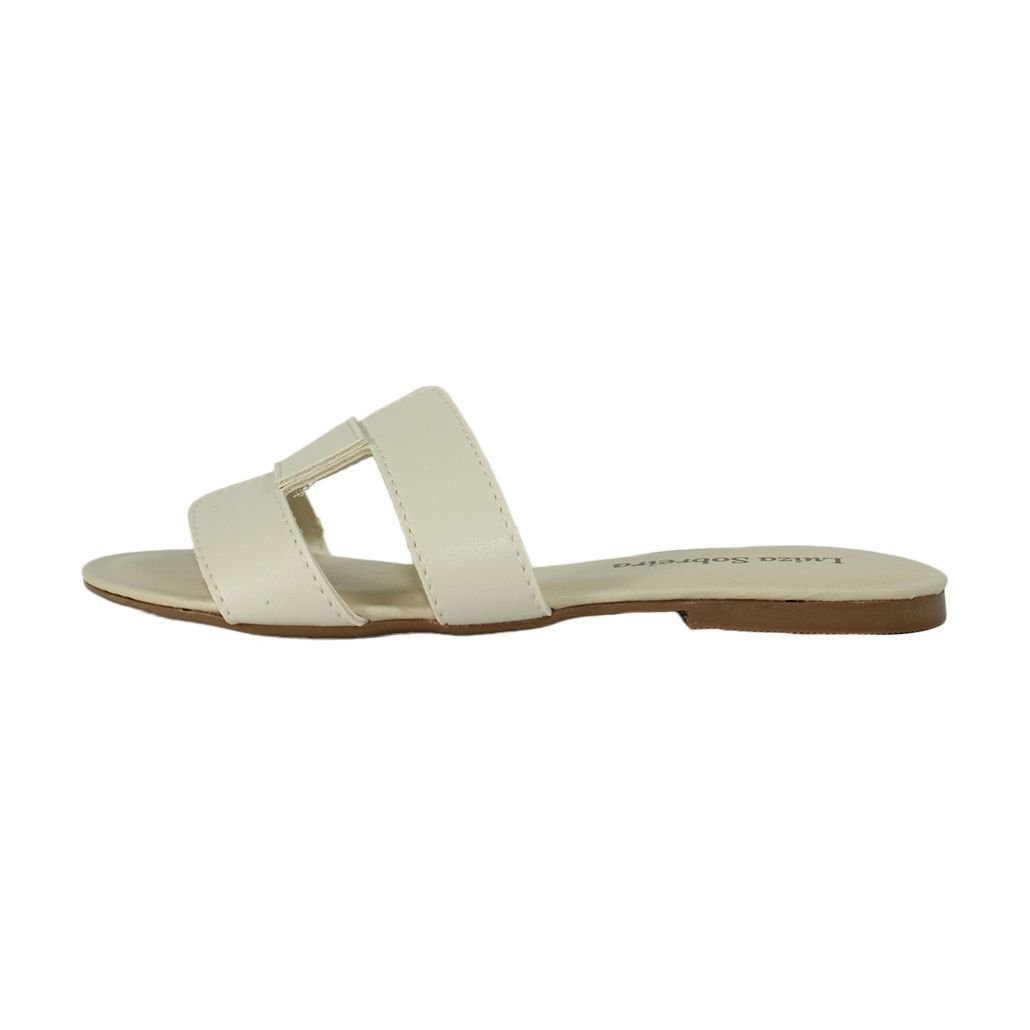 Rasteira Luiza Sobreira Off White Mod. 2033 Branco 2