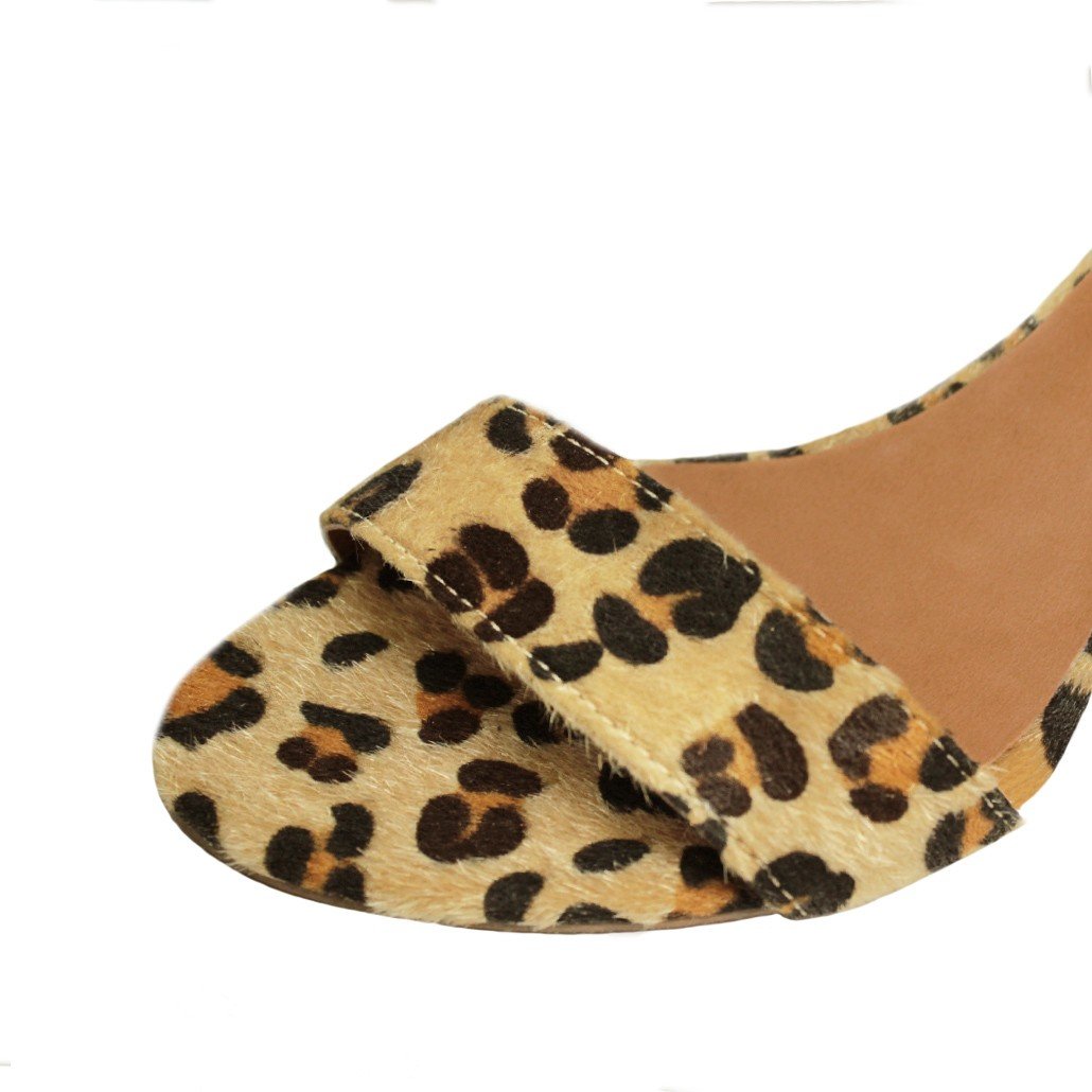 Sandália Salto Baixo Grosso Luiza Sobreira Onça Mod. 517 Multicores 4