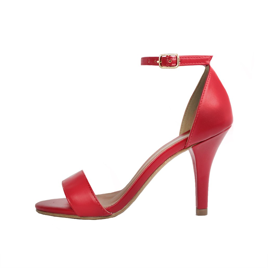 Sandália Salto Alto Fino Luiza Sobreira Vermelho Mod. 2069 Vermelho 2