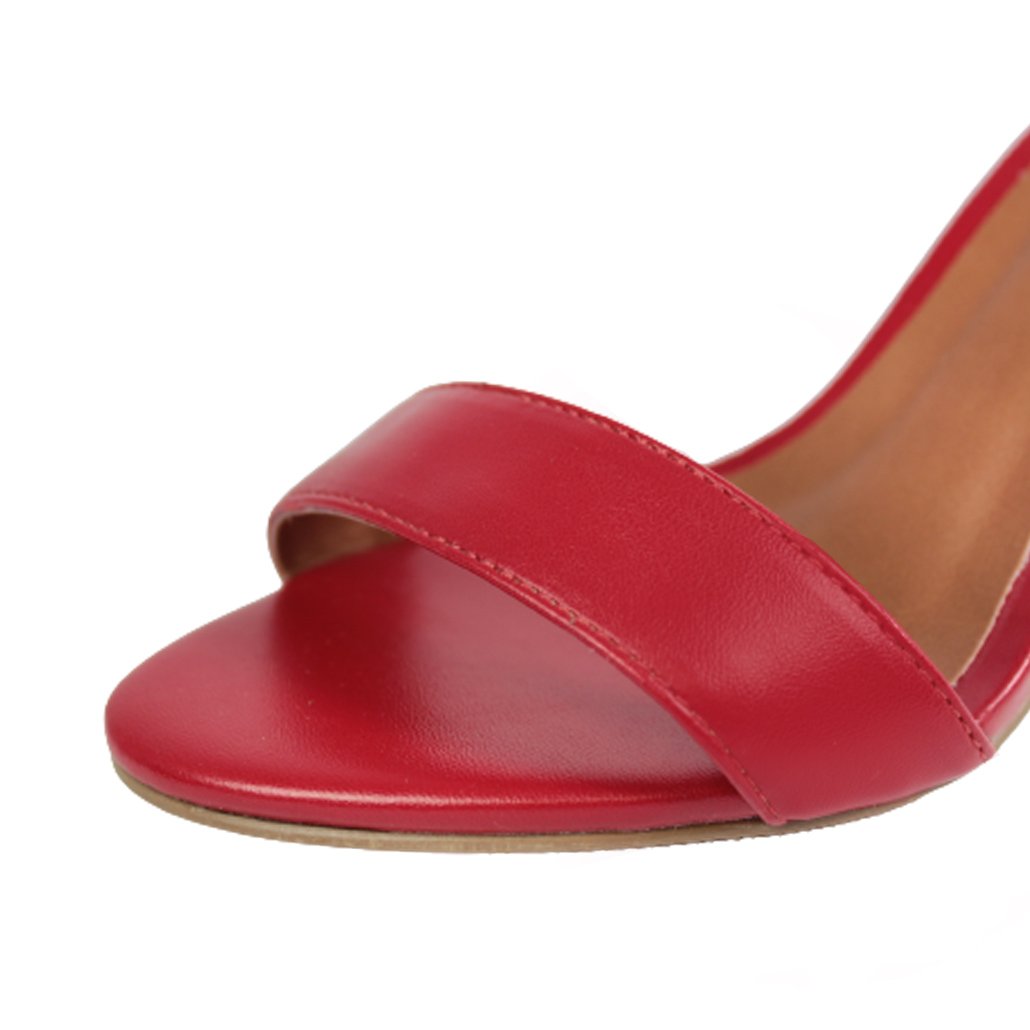 Sandália Salto Alto Fino Luiza Sobreira Vermelho Mod. 2069 Vermelho 4