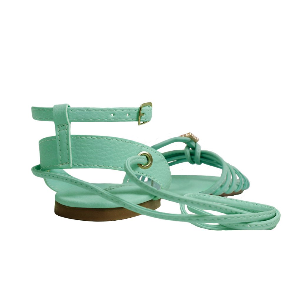 Rasteira Strass Troca Tira Luiza Sobreira Verde Mod. 2050-2 Verde 4