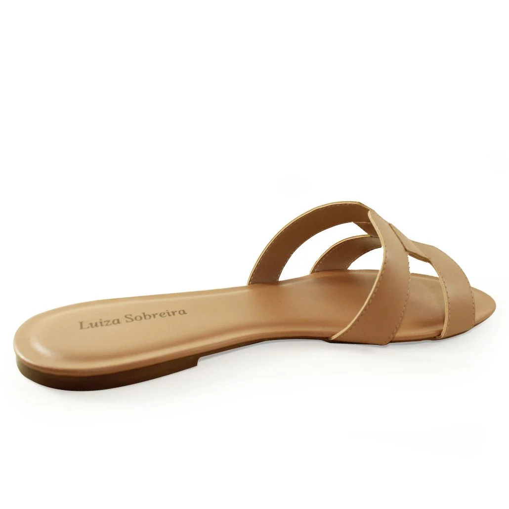 Rasteira Luiza Sobreira Nude Mod. 1069 Bege 3