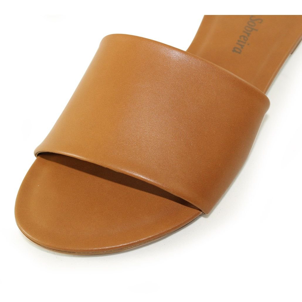 Rasteira Luiza Sobreira Caramelo Mod. 1068 Bege 4