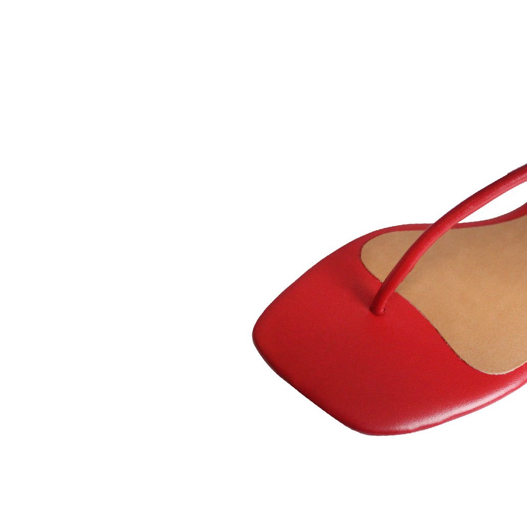 Rasteira Luiza Sobreira Vermelha Mod. 2102 Vermelho 4