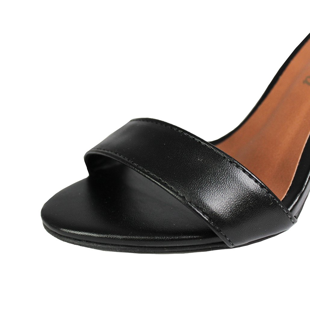 Sandália Salto Alto Grosso Luiza Sobreira Preta Mod. 2062 Preto 4