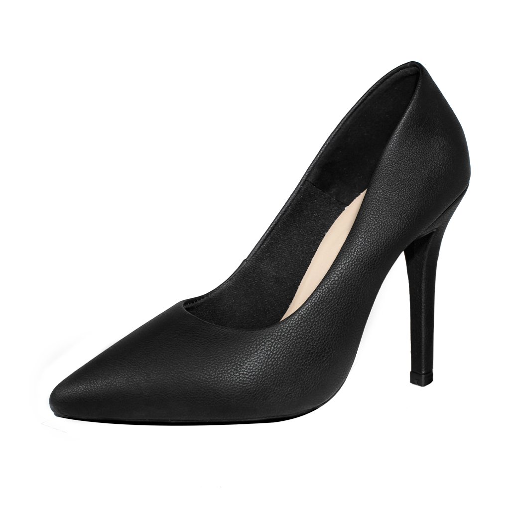Scarpin Salto Alto Fino 12 cm Luiza Sobreira Preto Mod. 2259-2