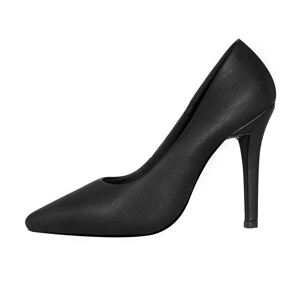 Scarpin Salto Alto Fino 12 cm Luiza Sobreira Preto Mod. 2259-2 Preto 2