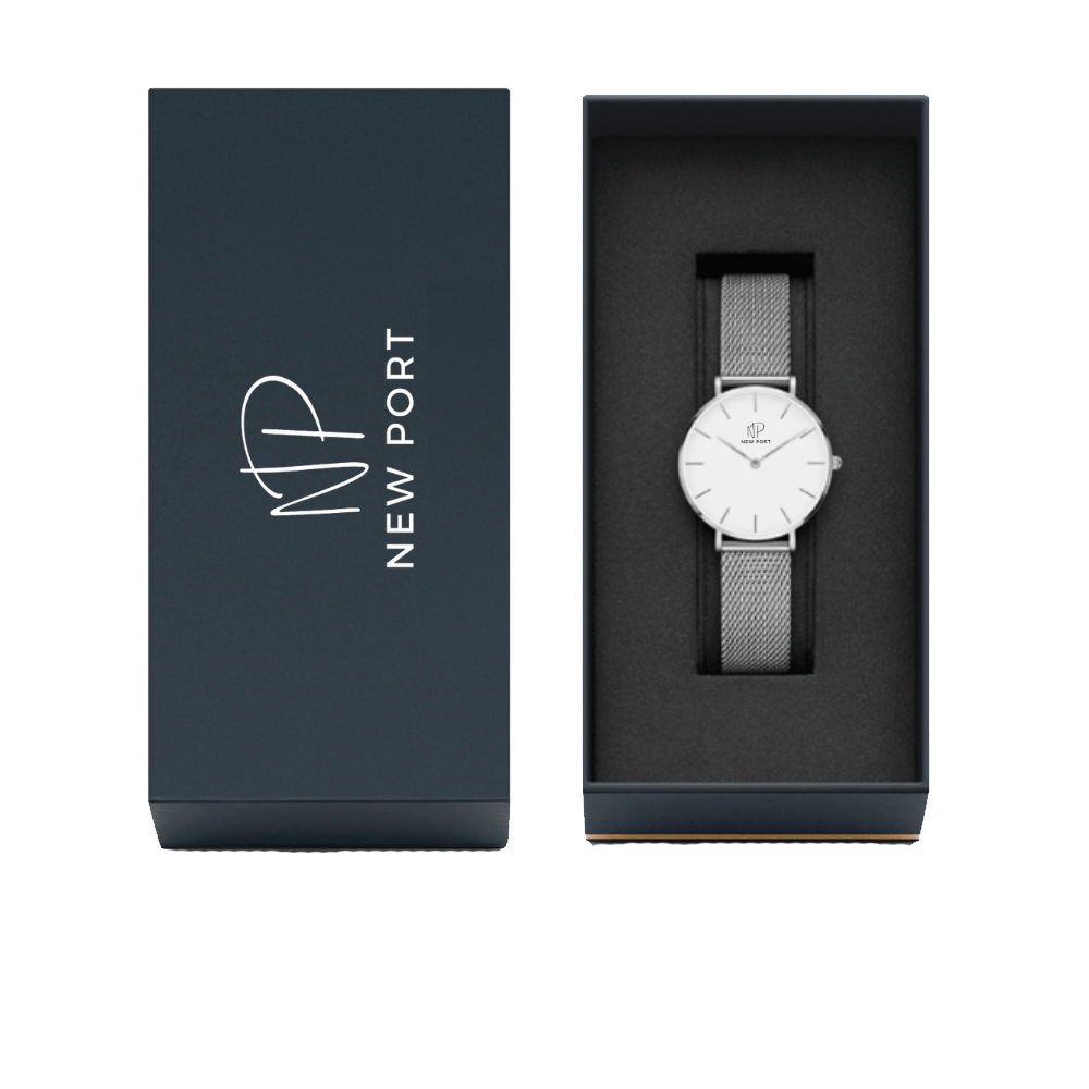 Relógios Web Shop - Loja Oficial Loja Credenciada Relógio Magnum Feminino  Ref: Ma28636q Mini Prateado Bracelete