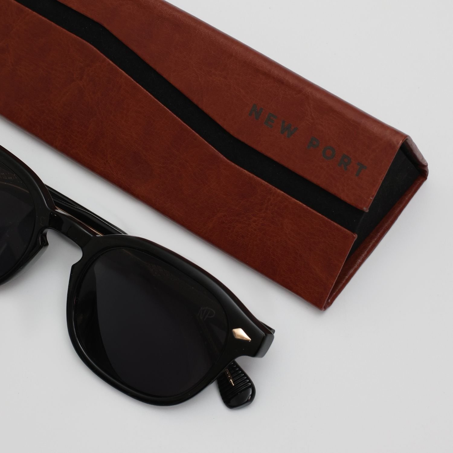 Oculos de Sol Quadrado Masculino Polarizado Potecao Uv400 Preto 8