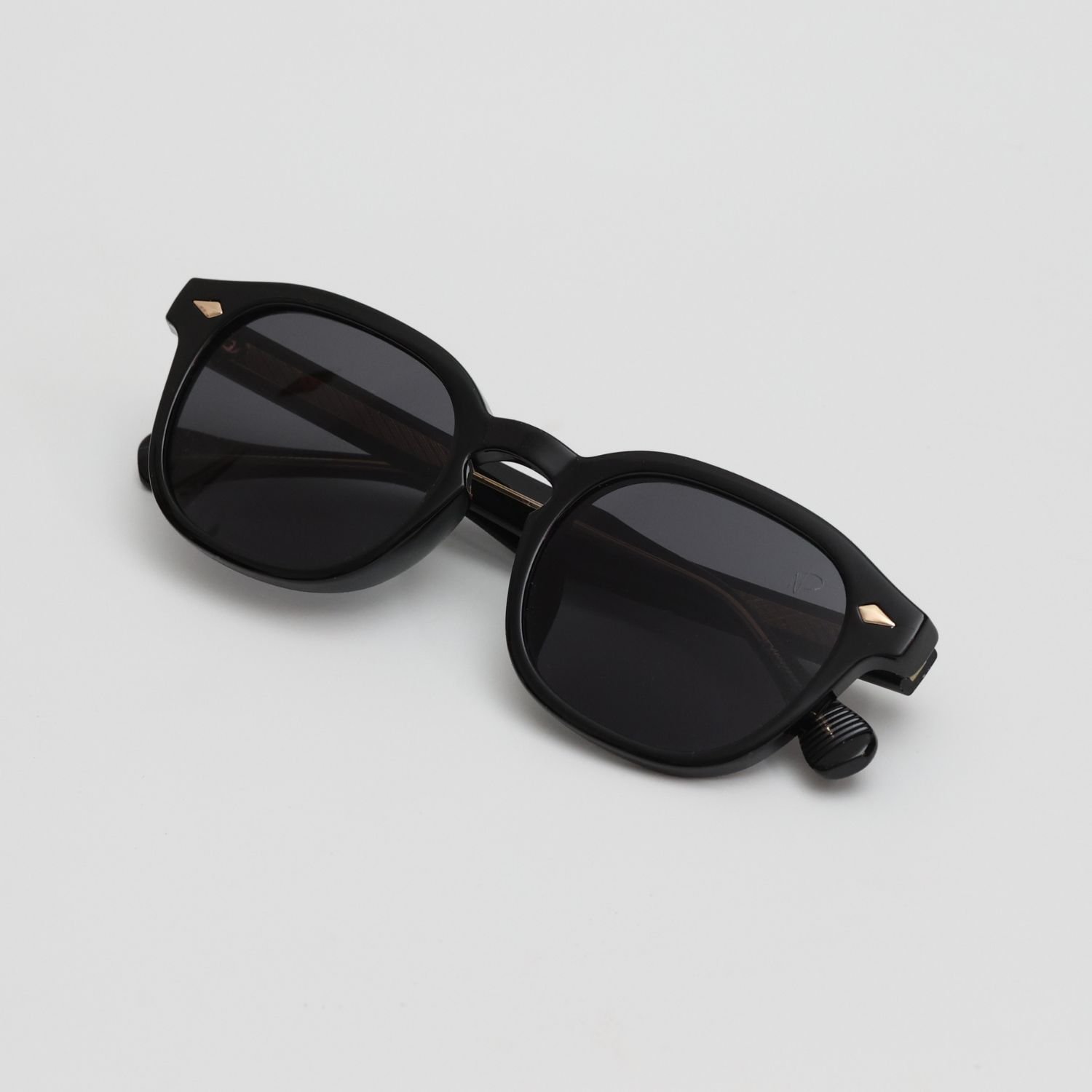 Oculos de Sol Quadrado Feminino Polarizado Potecao Uv400 Preto 6