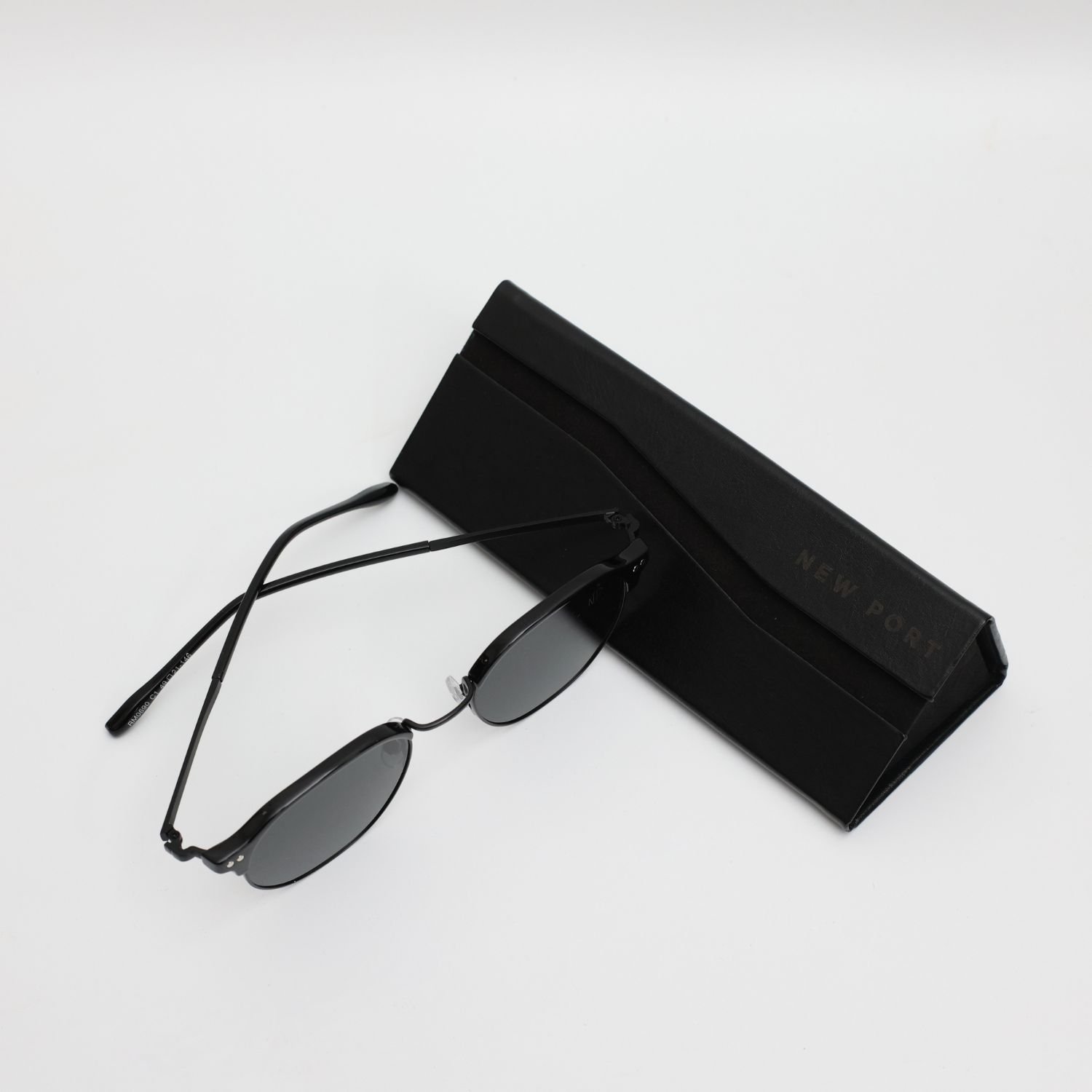 Oculos de Sol Redondo Feminino Polarizado Potecao Uv400 Preto 5