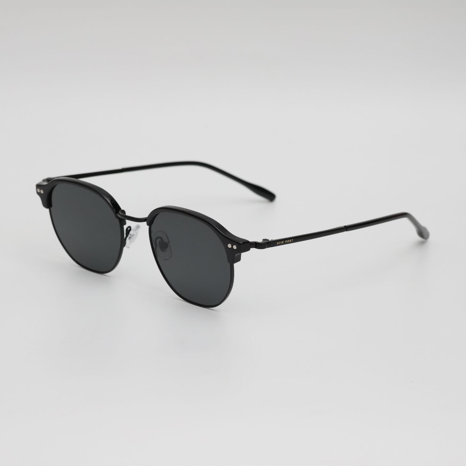 Oculos de Sol Redondo Feminino Polarizado Potecao Uv400 Preto 7