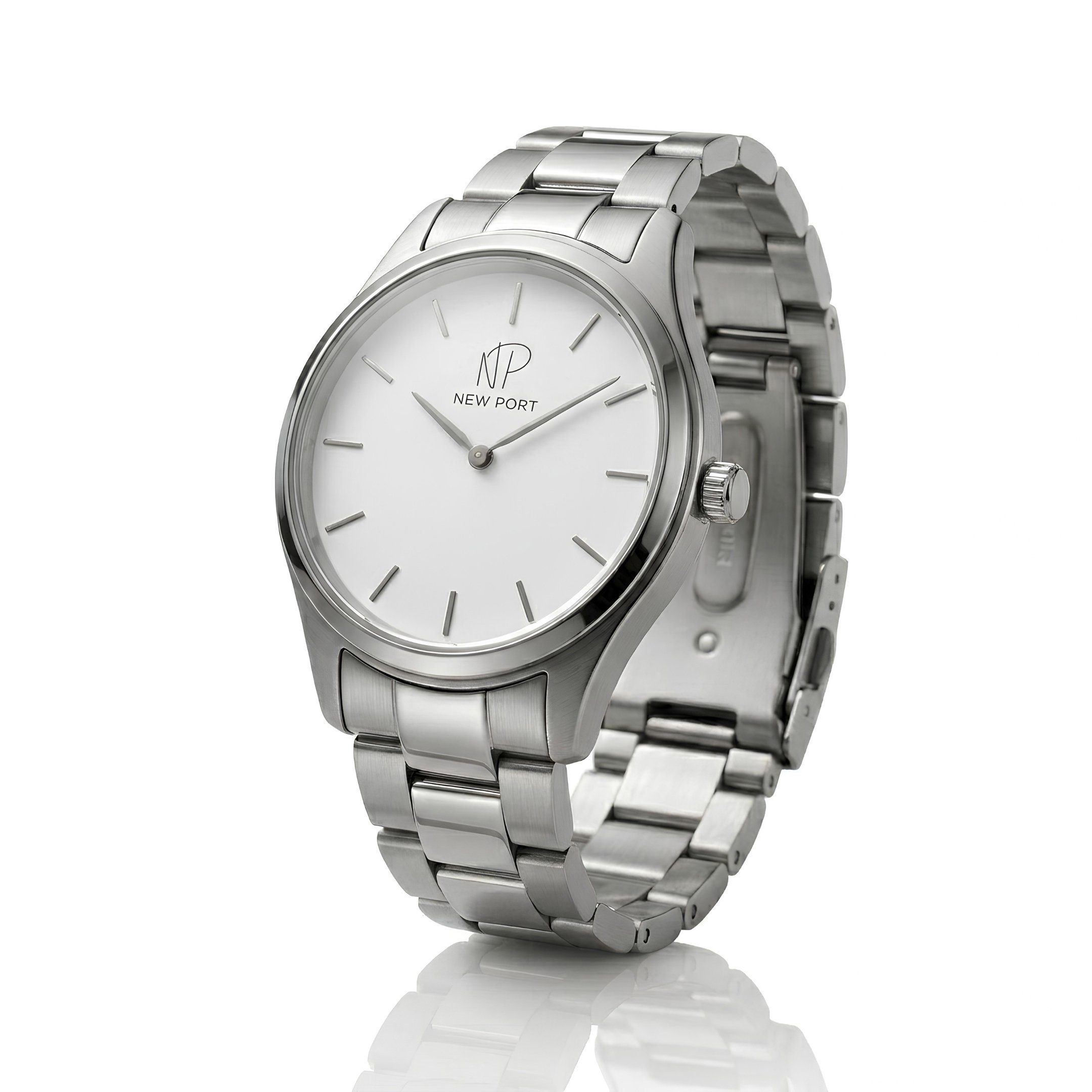 Relogio Masculino Casual Classico Elegante Robusto New Port 40mm