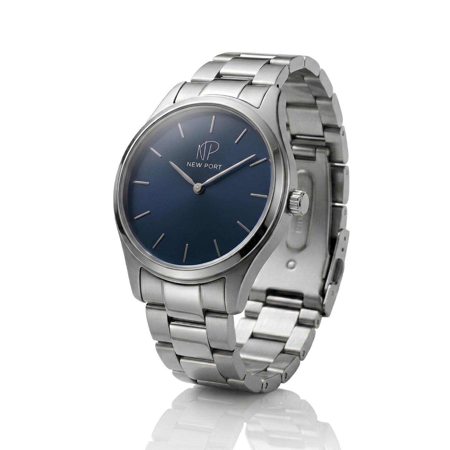 Relogio Masculino Classico Casual Elegante Robusto New Port 40mm